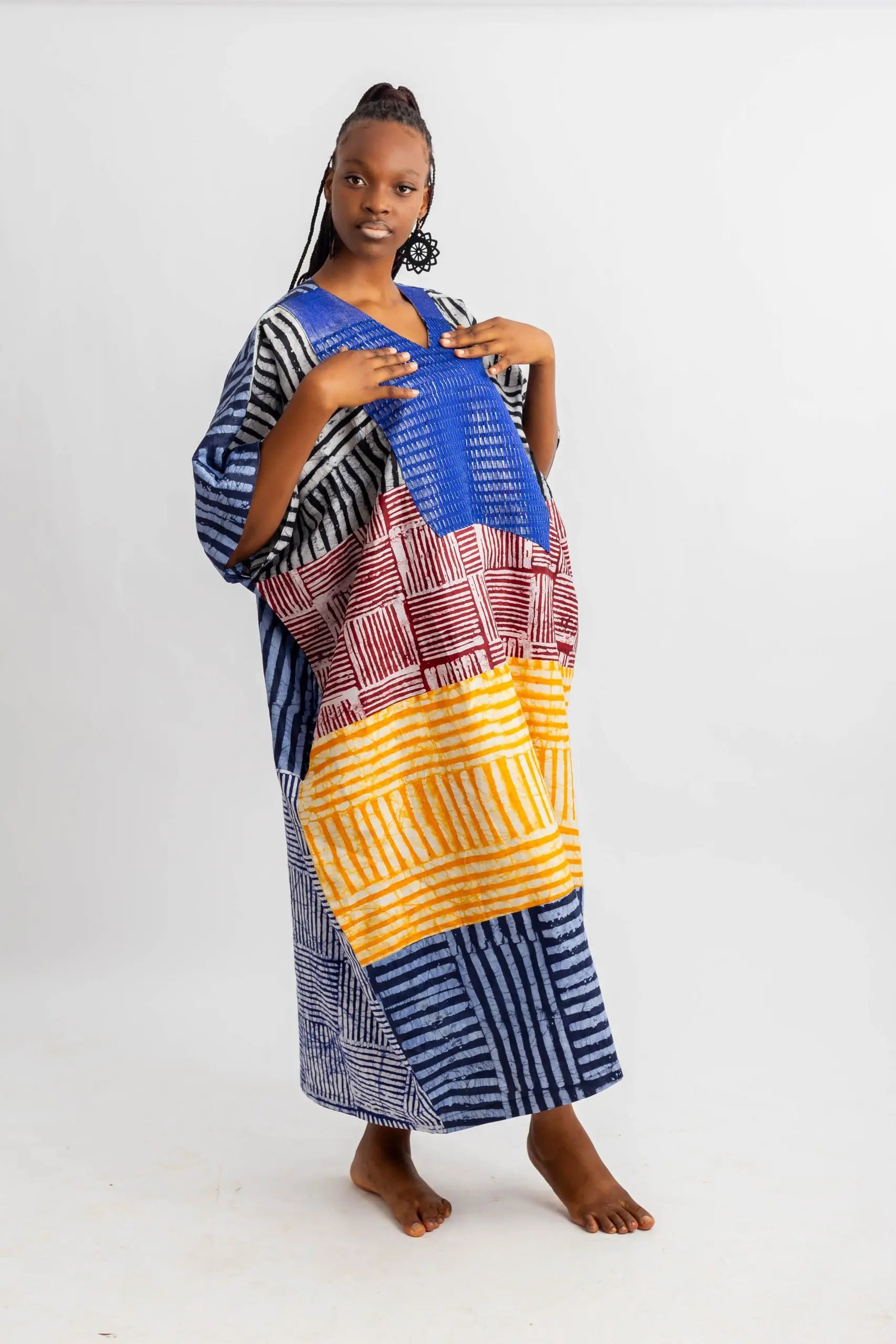 ADAMA HAND MADE BATIK DRESS