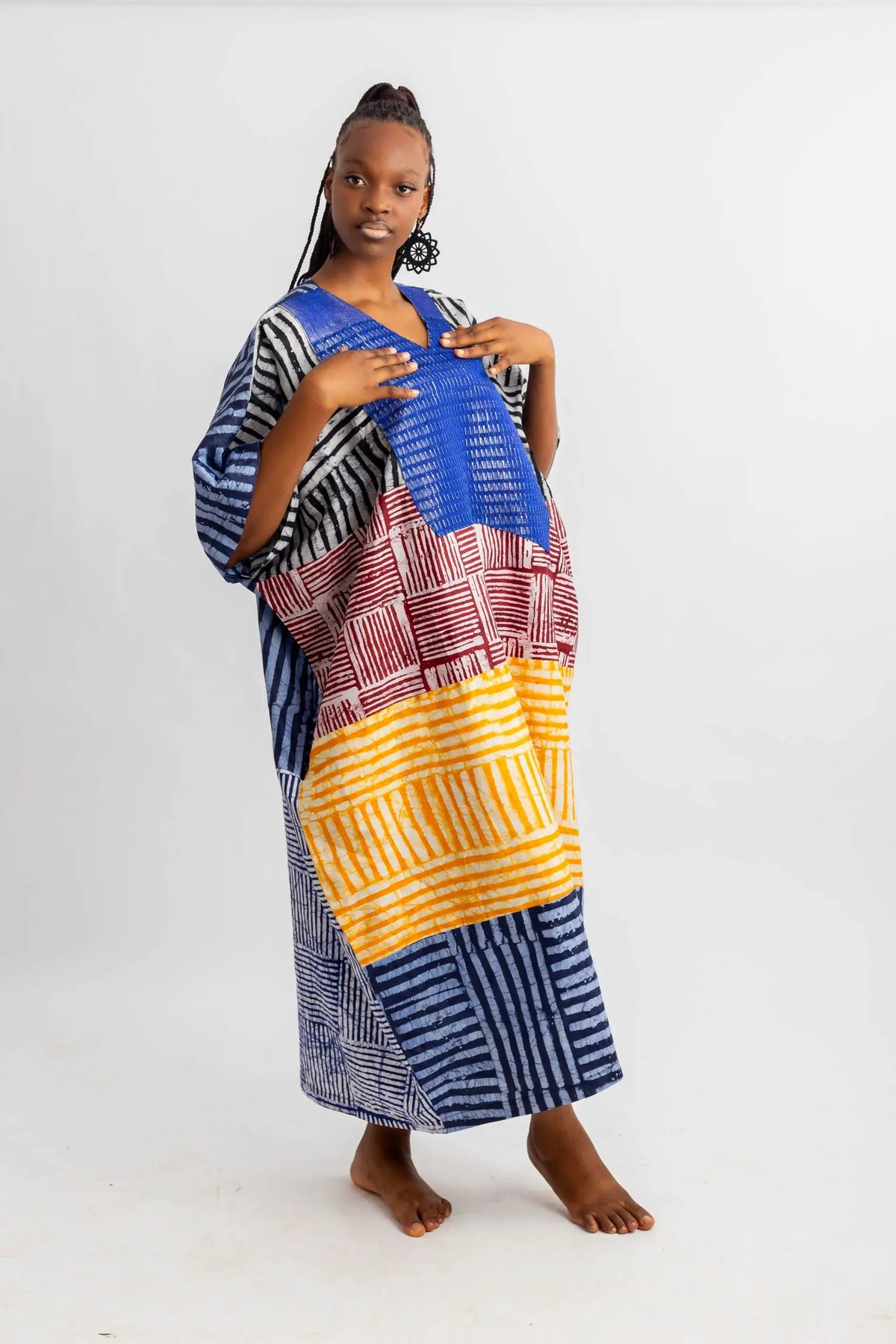 ADAMA HAND MADE BATIK DRESS