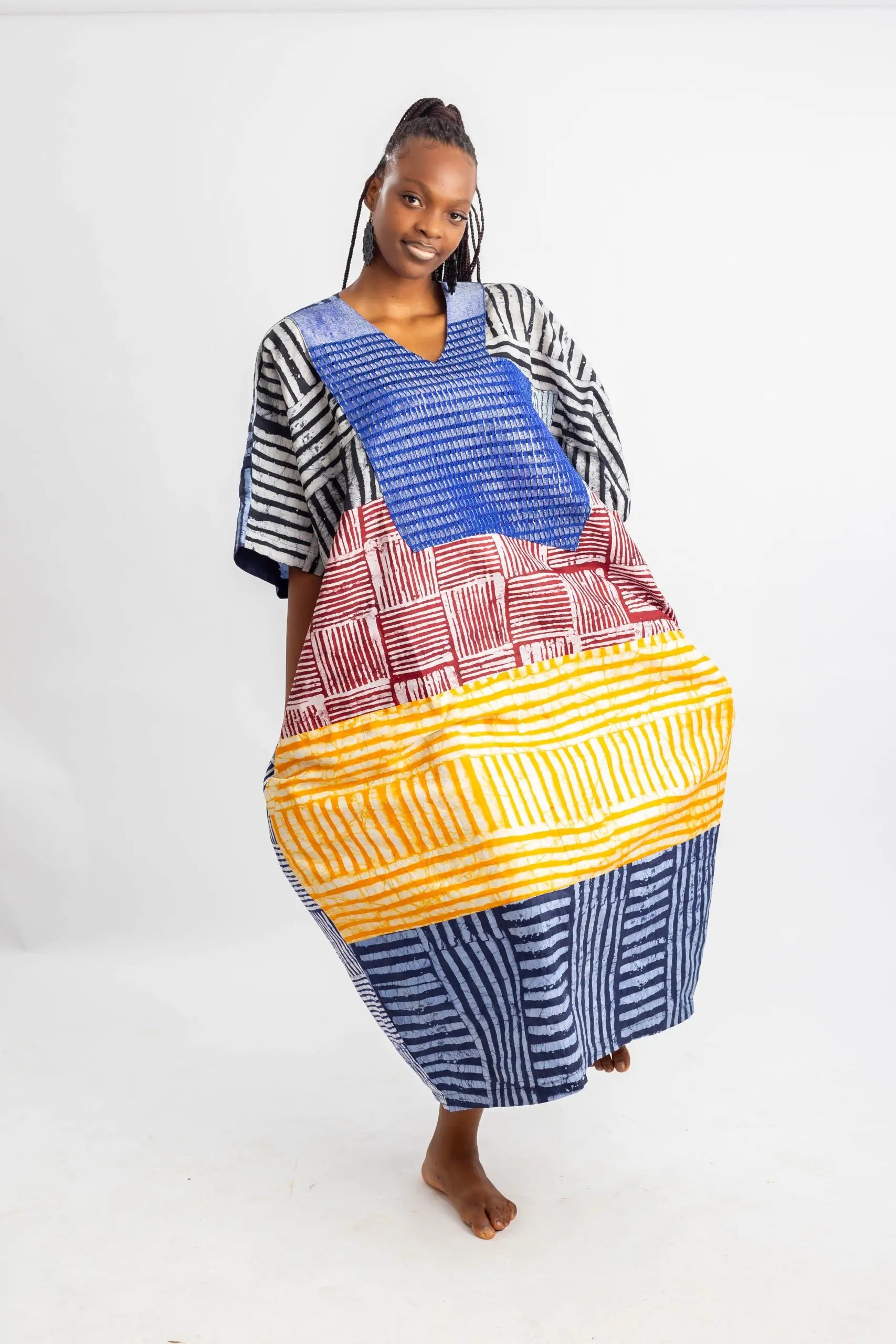 ADAMA HAND MADE BATIK DRESS