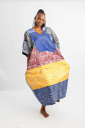 ADAMA HAND MADE BATIK DRESS