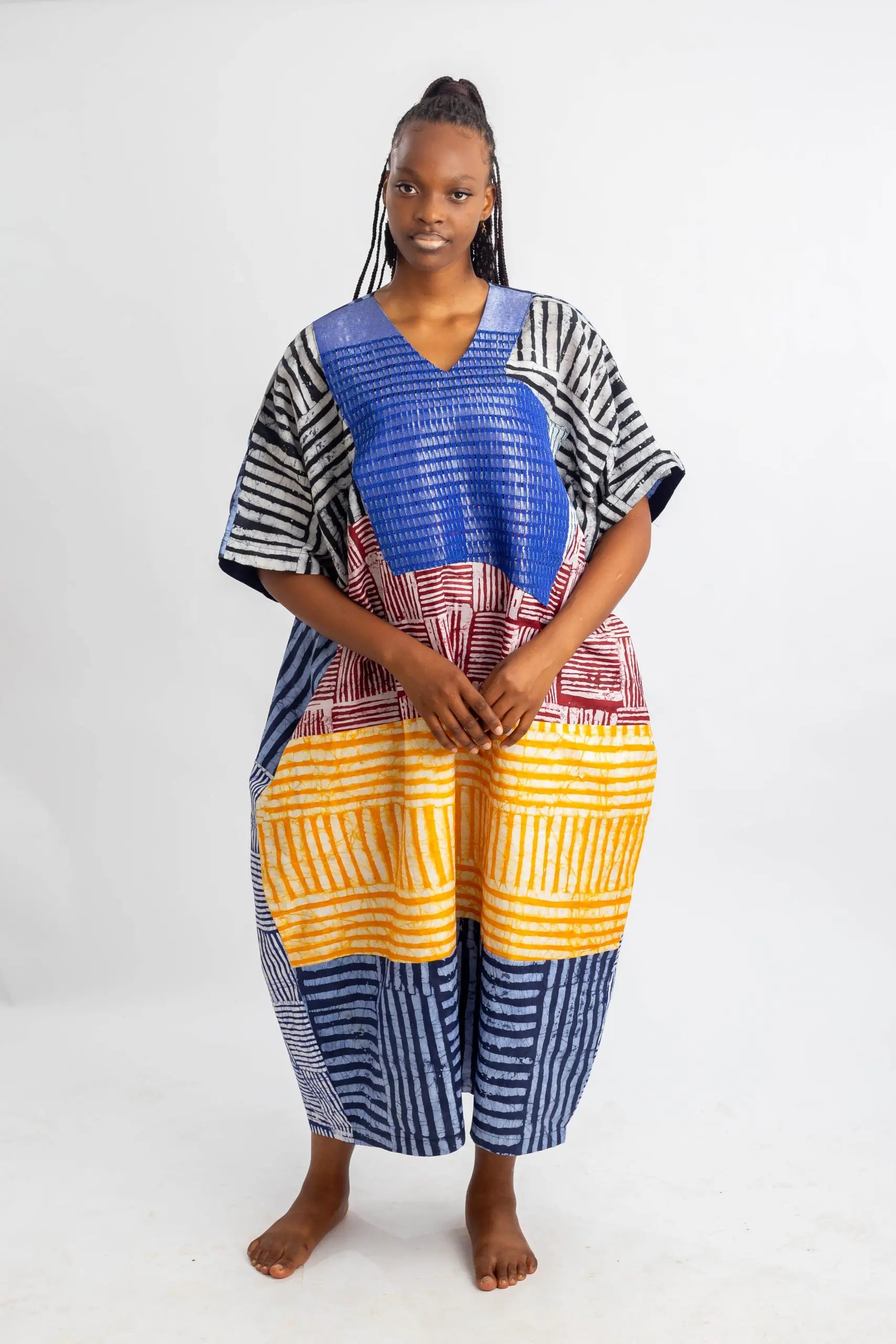 ADAMA HAND MADE BATIK DRESS