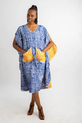 ACHENYO HAND MADE BATIK DRESS