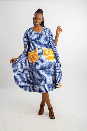 ACHENYO HAND MADE BATIK DRESS