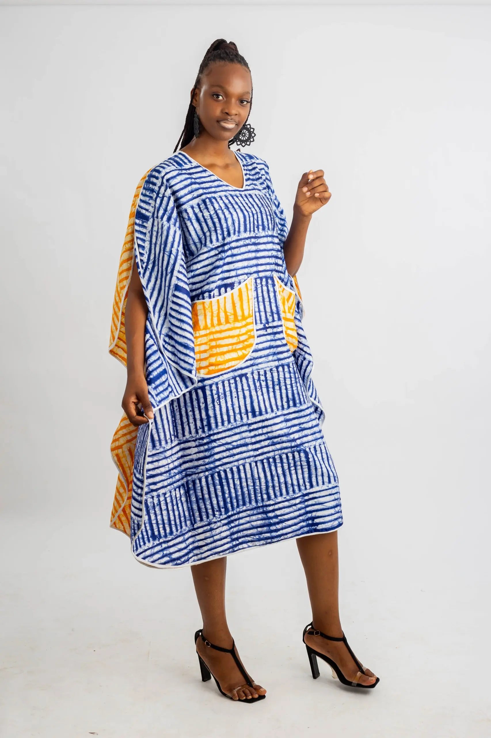 ACHENYO HAND MADE BATIK DRESS