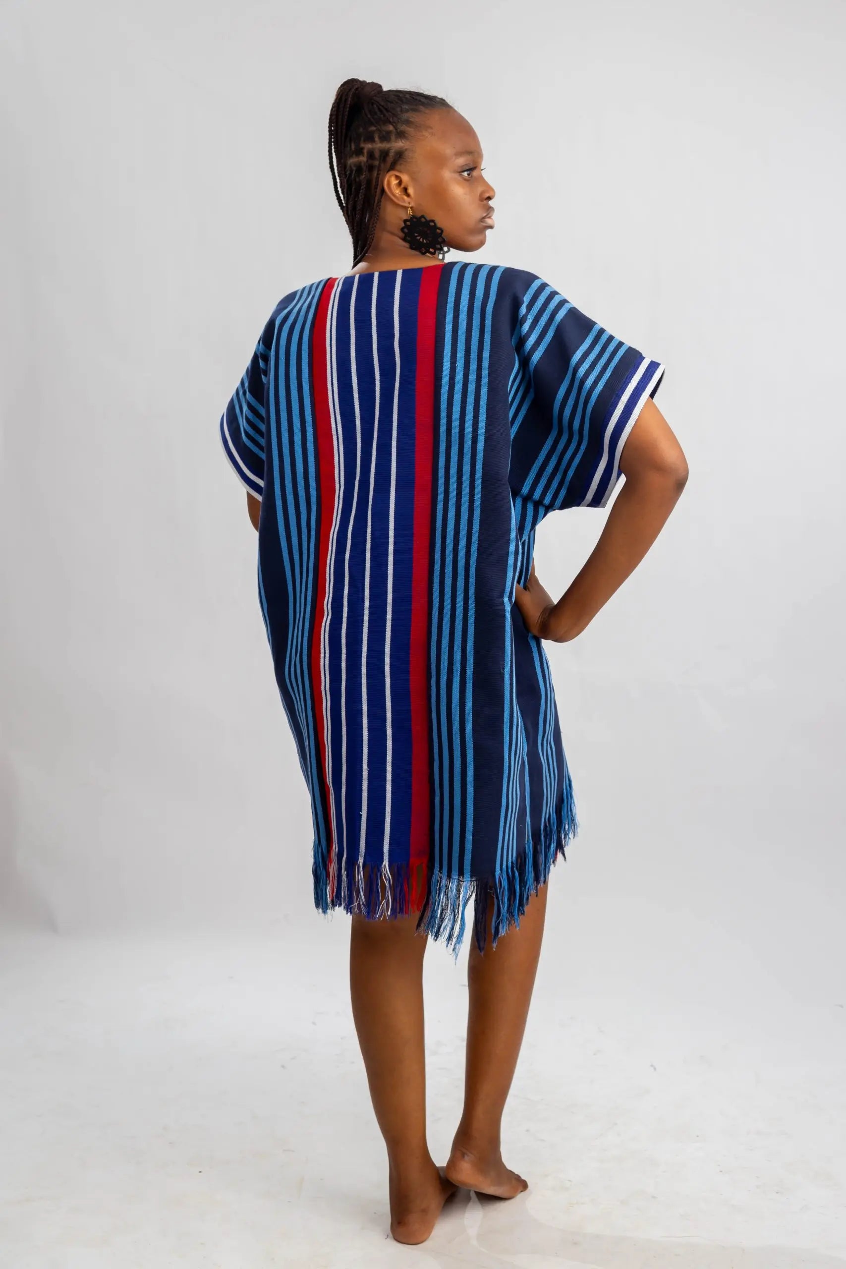 EYIMEJE HAND WOVEN DRESS