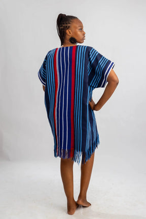 EYIMEJE HAND WOVEN DRESS