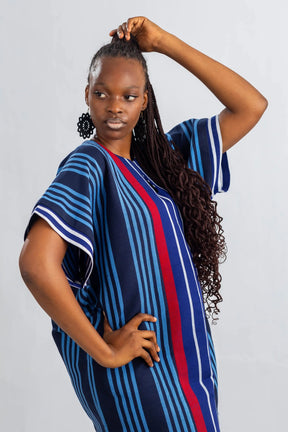 EYIMEJE HAND WOVEN DRESS
