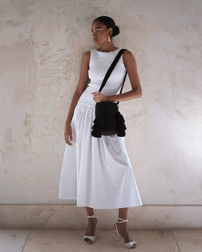 Medium Heritage Black Mochila