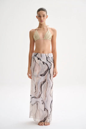Pareo Print Skirt