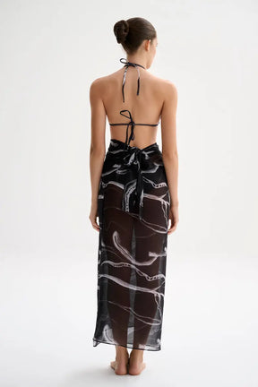Pareo Print Skirt
