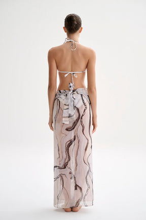 Pareo Print Skirt