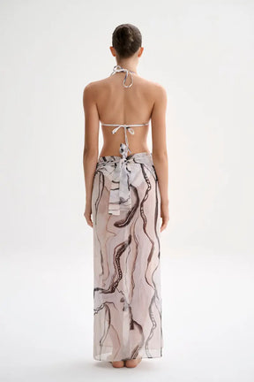 Pareo Print Skirt