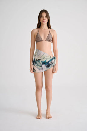 Mini Pareo Pareo Print Sage