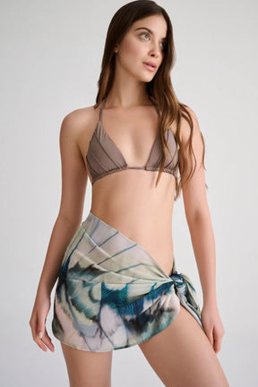 Mini Pareo Pareo Print Sage