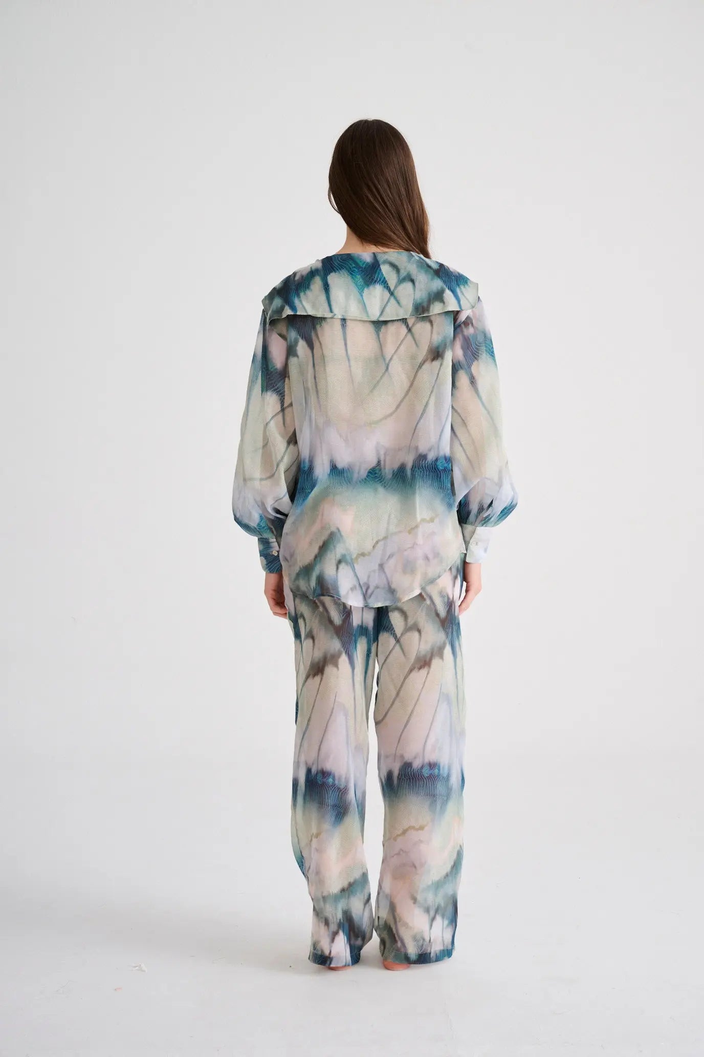 Mimi Top Print Sage