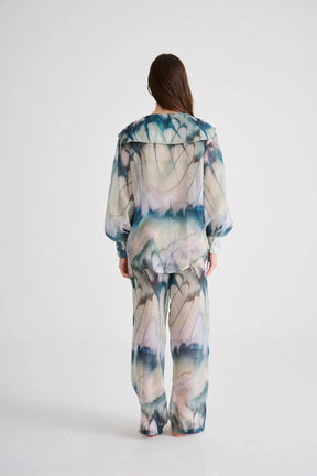 Mimi Top Print Sage