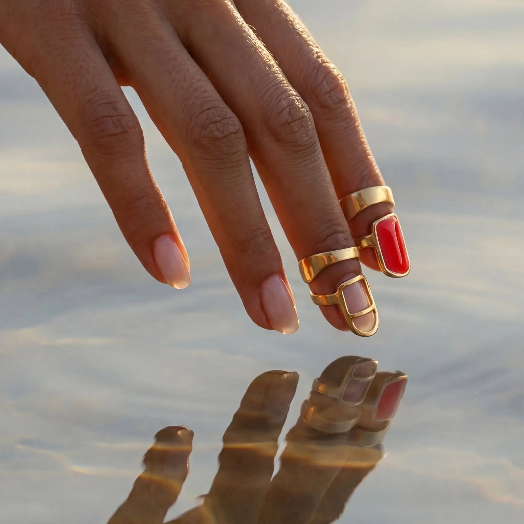 Open Nail Ring