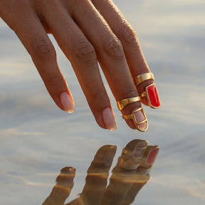 Open Nail Ring