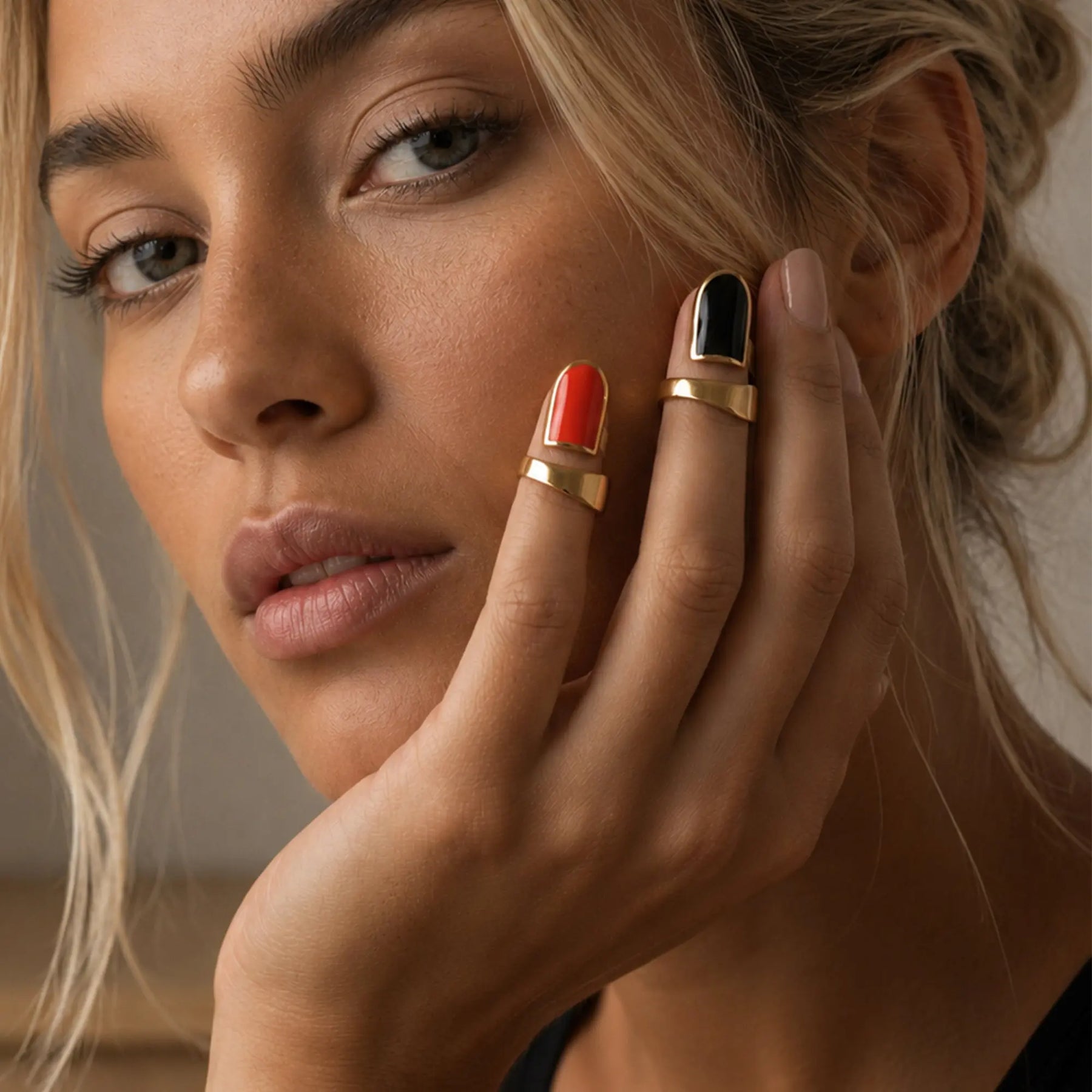 Colorful Nail Ring