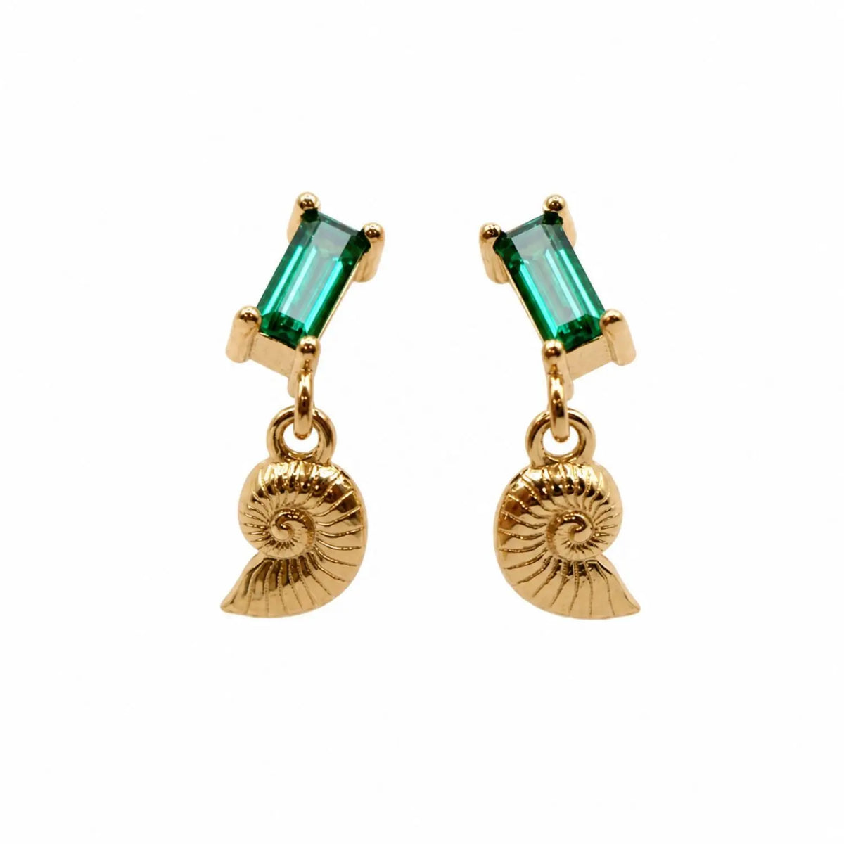 Nautilus Stud Earrings