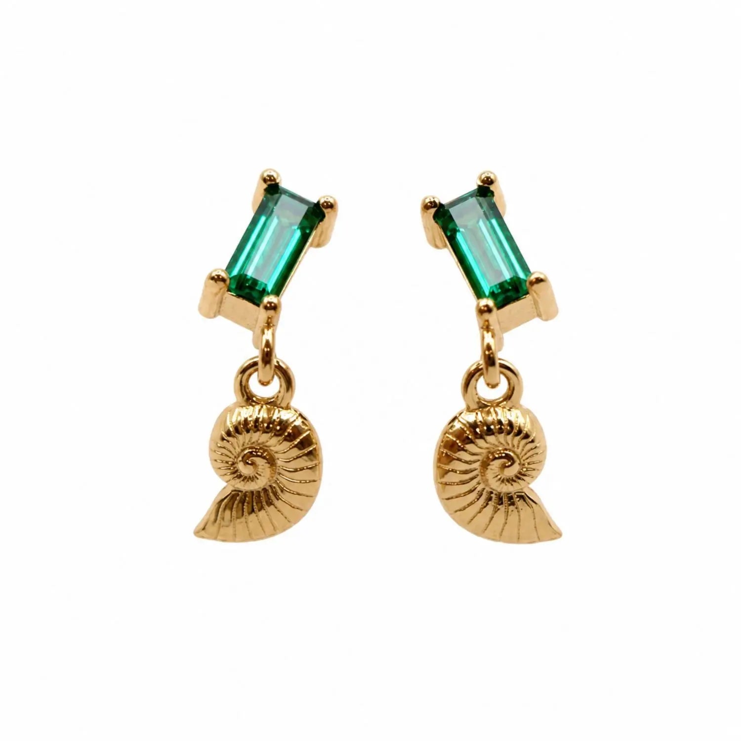 Nautilus Stud Earrings