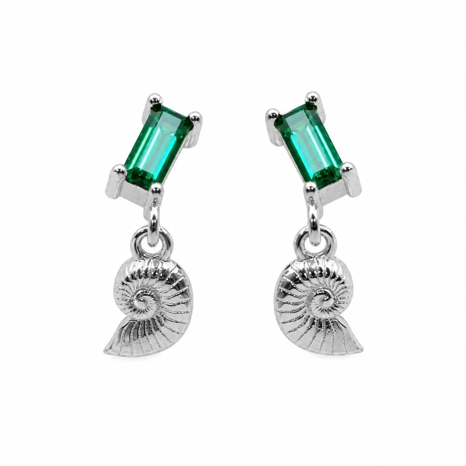 Nautilus Stud Earrings