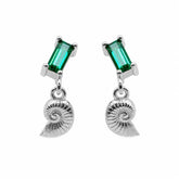 Nautilus Stud Earrings
