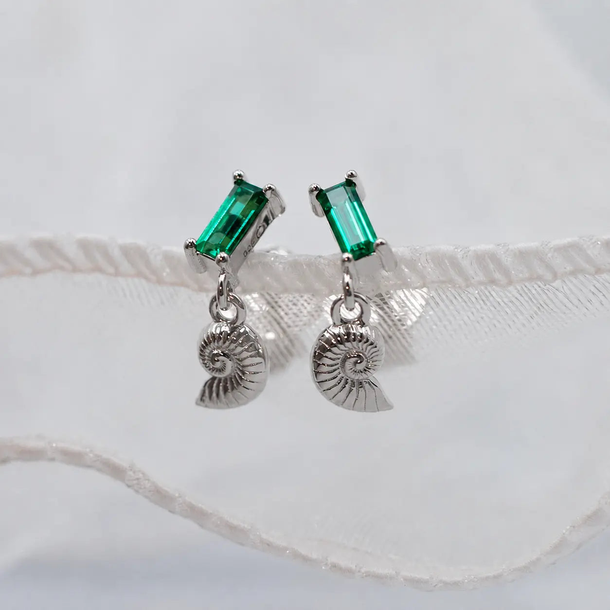 Nautilus Stud Earrings