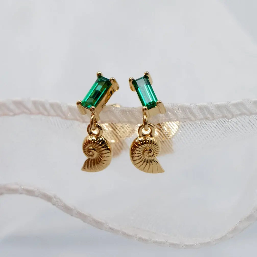 Nautilus Stud Earrings
