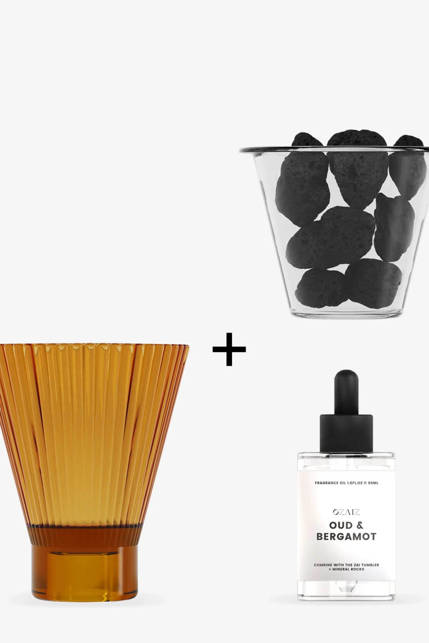 Zai Lava Rock Diffuser - Fig & Flowers