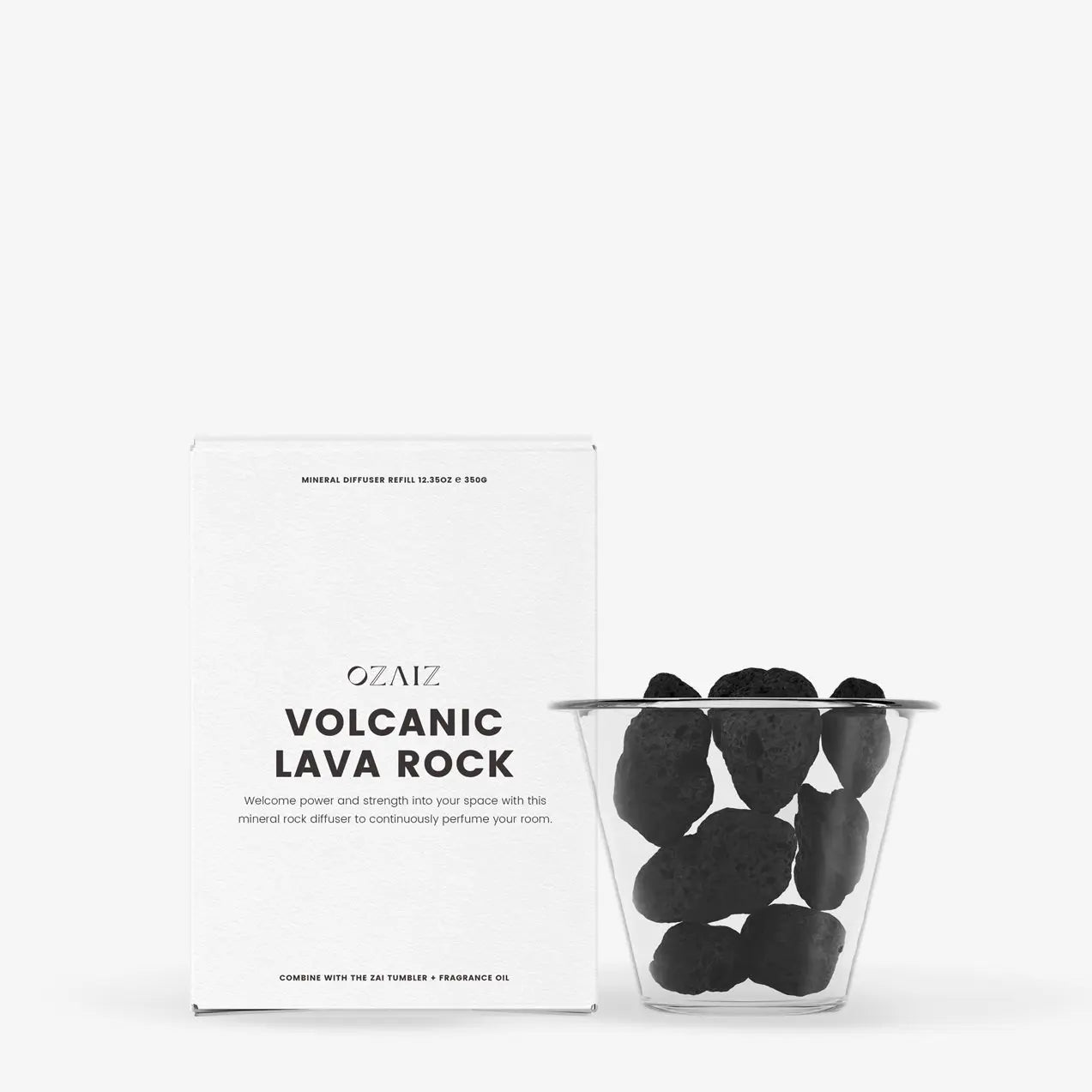 Zai Lava Rock Diffuser - Santal & Spice