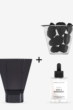 Zai Lava Rock Diffuser - Santal & Spice