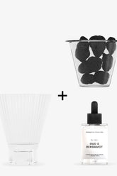 Zai Lava Rock Diffuser - Cedar & Black Cherry