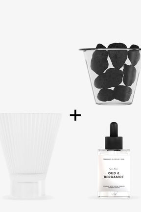 Zai Lava Rock Diffuser - Fig & Flowers