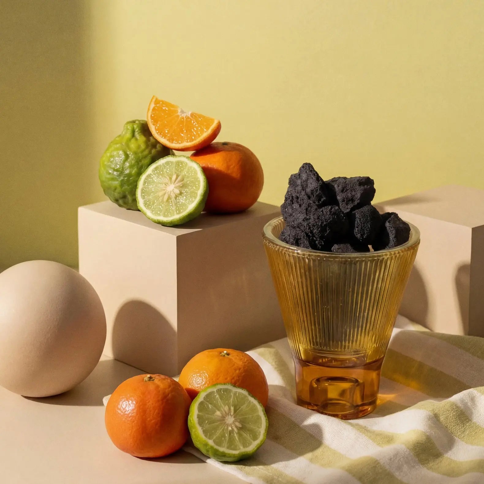Zai Lava Rock Diffuser - Oud & Bergamot