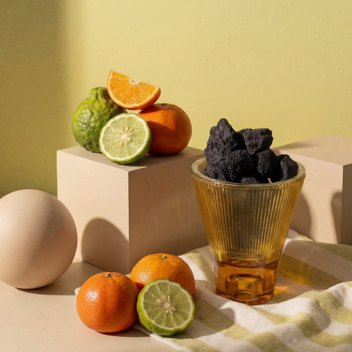 Zai Lava Rock Diffuser - Oud & Bergamot