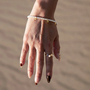 Ocean Shell Pearl Bracelet