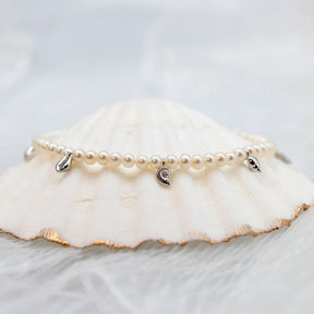 Ocean Shell Pearl Bracelet