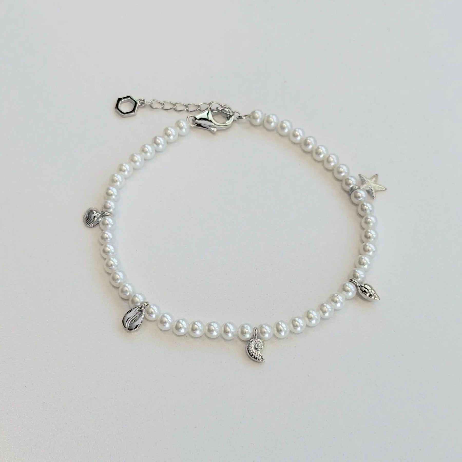 Ocean Shell Pearl Bracelet