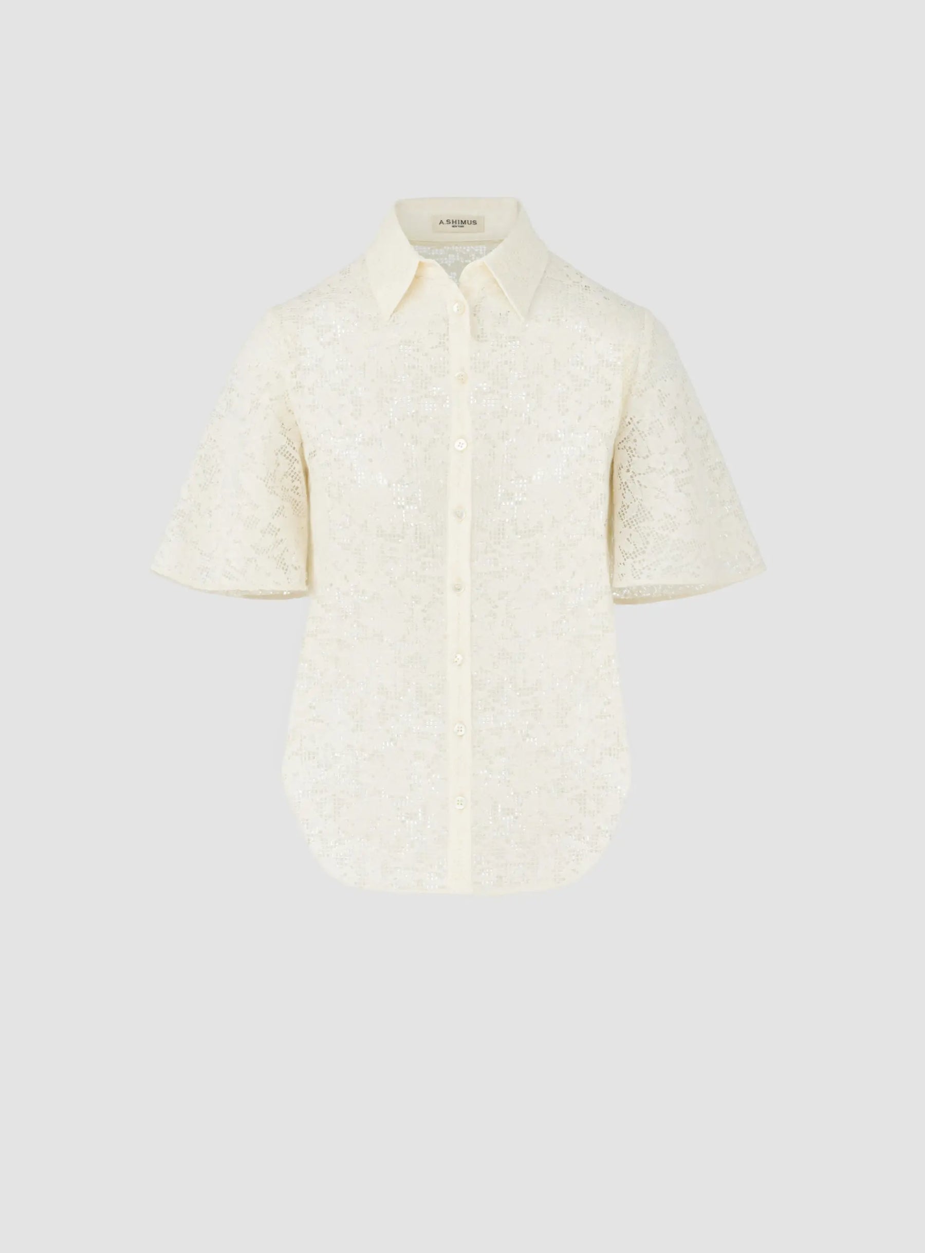 Organic Cotton Lace Shirt
