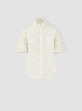 Organic Cotton Lace Shirt