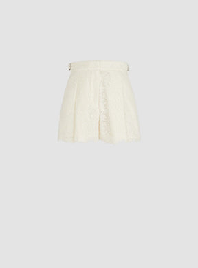 Organic Cotton Lace Shorts