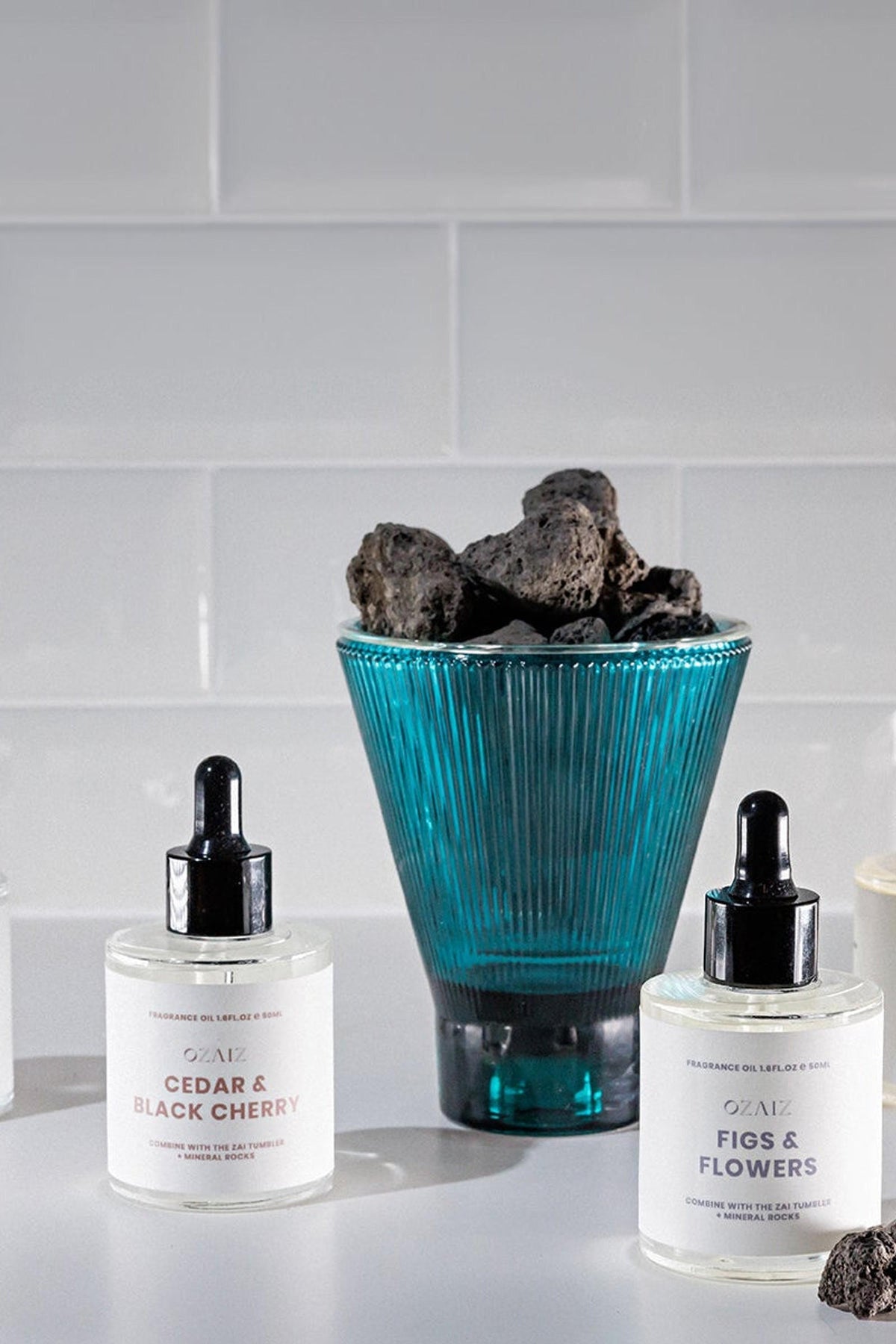 Zai Lava Rock Diffuser - Fig & Flowers
