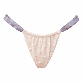 Perle Bikini Bottom Apricot Cream