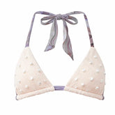 Perle Bikini Top Apricot Cream