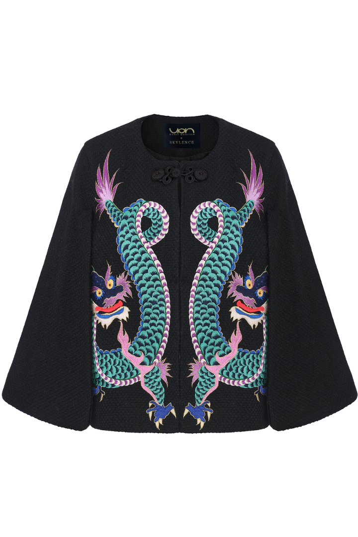 Wendy Morrison X Skylence Talisman Wool Cape