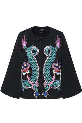 Wendy Morrison X Skylence Talisman Wool Cape