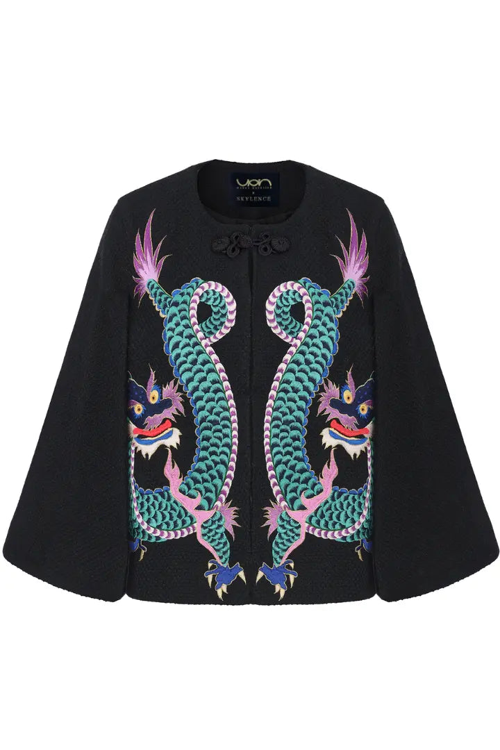 Wendy Morrison X Skylence Talisman Wool Cape