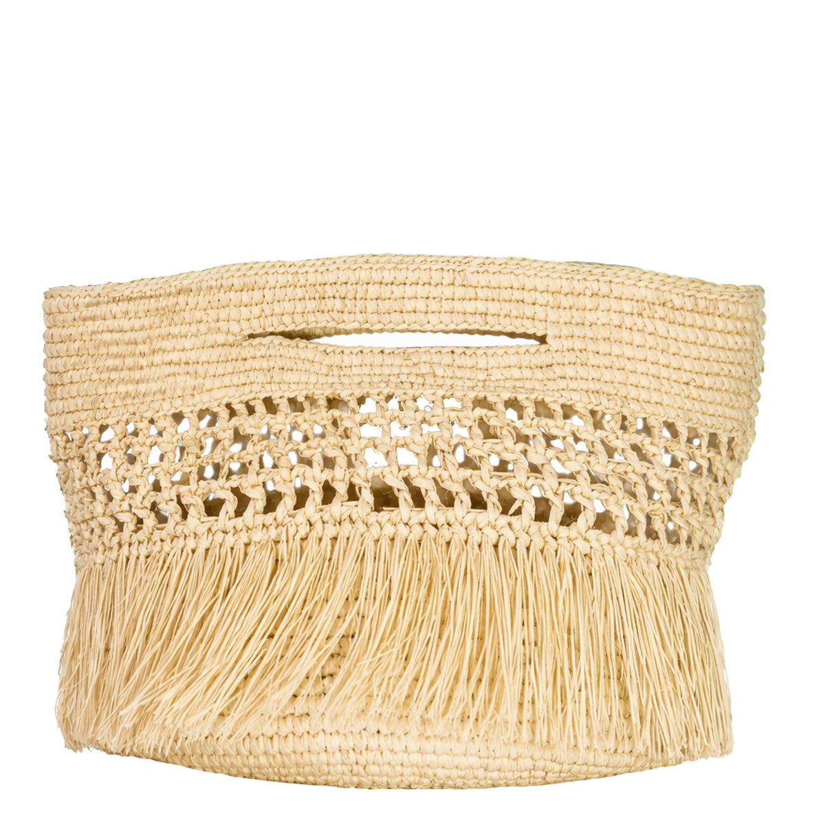 Paola Toquilla Straw Clutch