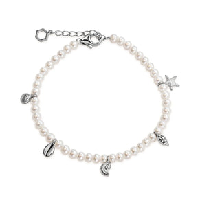 Ocean Shell Pearl Bracelet
